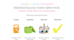 Desktop Screenshot of idreamofclean.net