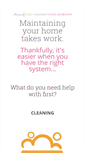 Mobile Screenshot of idreamofclean.net