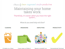 Tablet Screenshot of idreamofclean.net